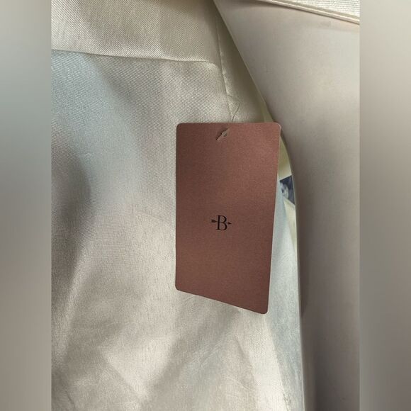 Amsale Mikado Off-The-Shoulder Shift Dress Elegant/ size 2 - Picture 10 of 11